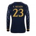 Real Madrid Ferland Mendy #23 Voetbalkleding Uitshirt 2023-24 Lange Mouwen